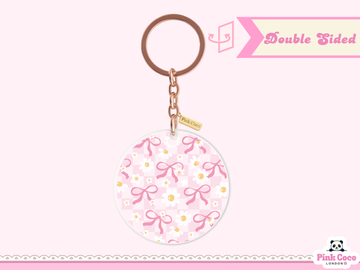 Acrylic Keychain | Coquette spring 2