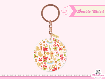 Acrylic Keychain | Christmas