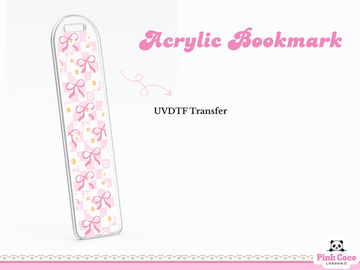 Acrylic Bookmark| Coquette