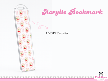 Acrylic Bookmark| Coquette 2