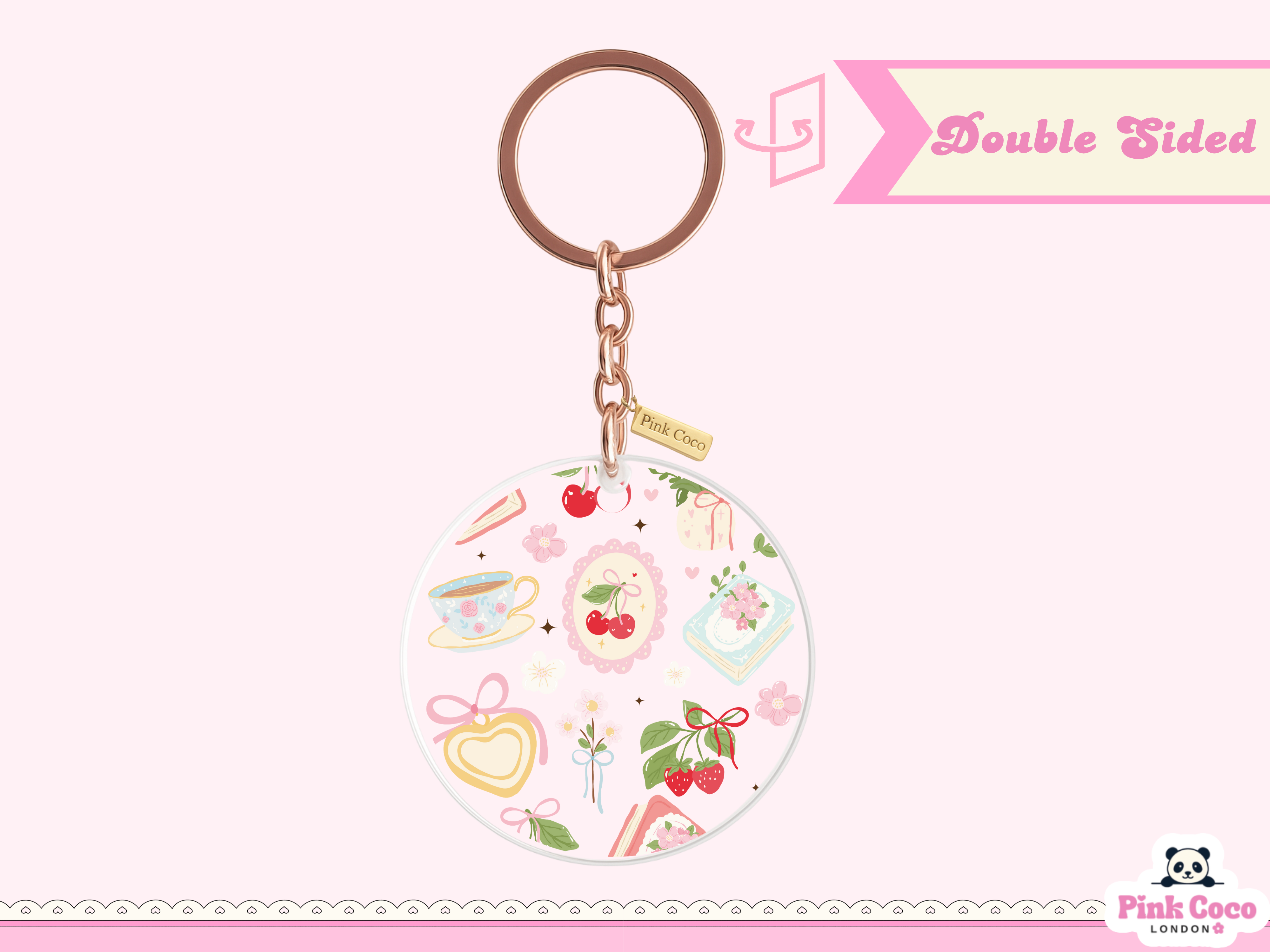 Acrylic Keychain | Coquette 2