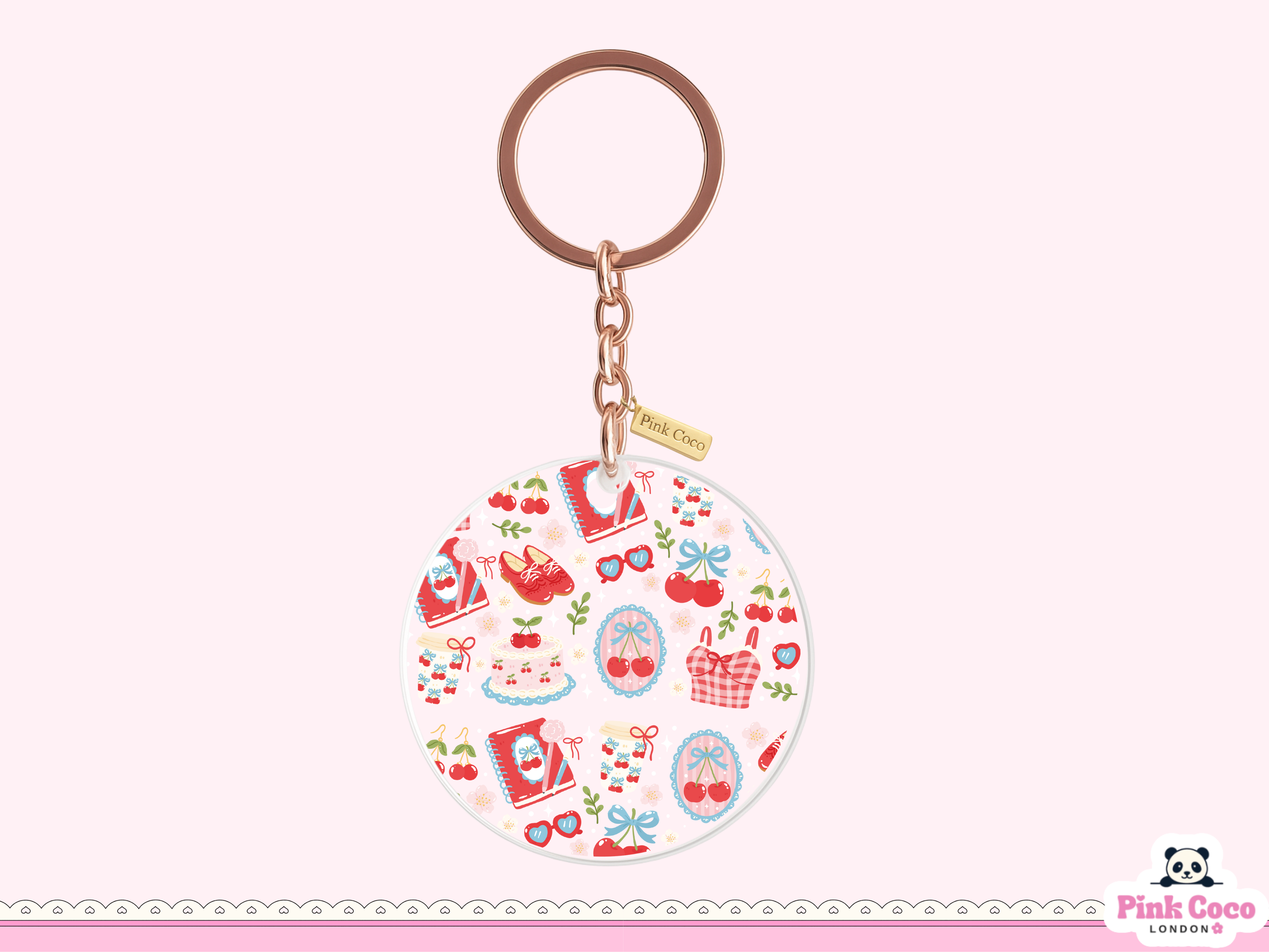 Acrylic Keychain | Coquette spring 3