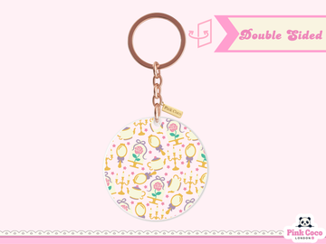 Acrylic Keychain | Beauty and Prince