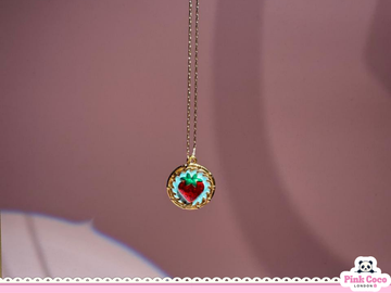 Strawberry Soda- Necklace