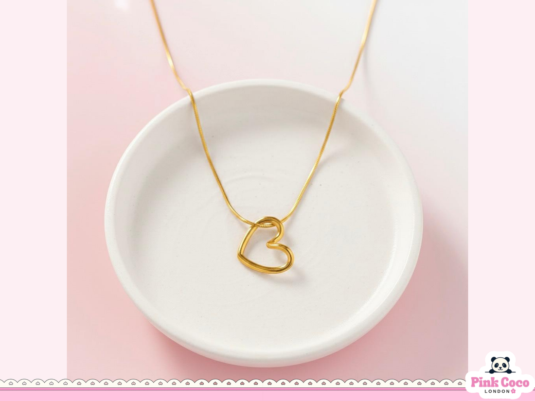 Heart Shape Stainless Steel Necklace