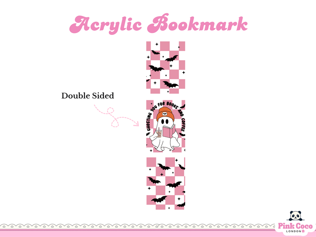 Acrylic Bookmark| Bookish Halloween