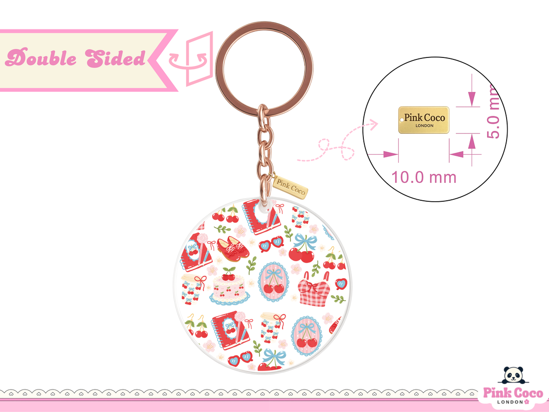 Acrylic Keychain | Coquette spring 3