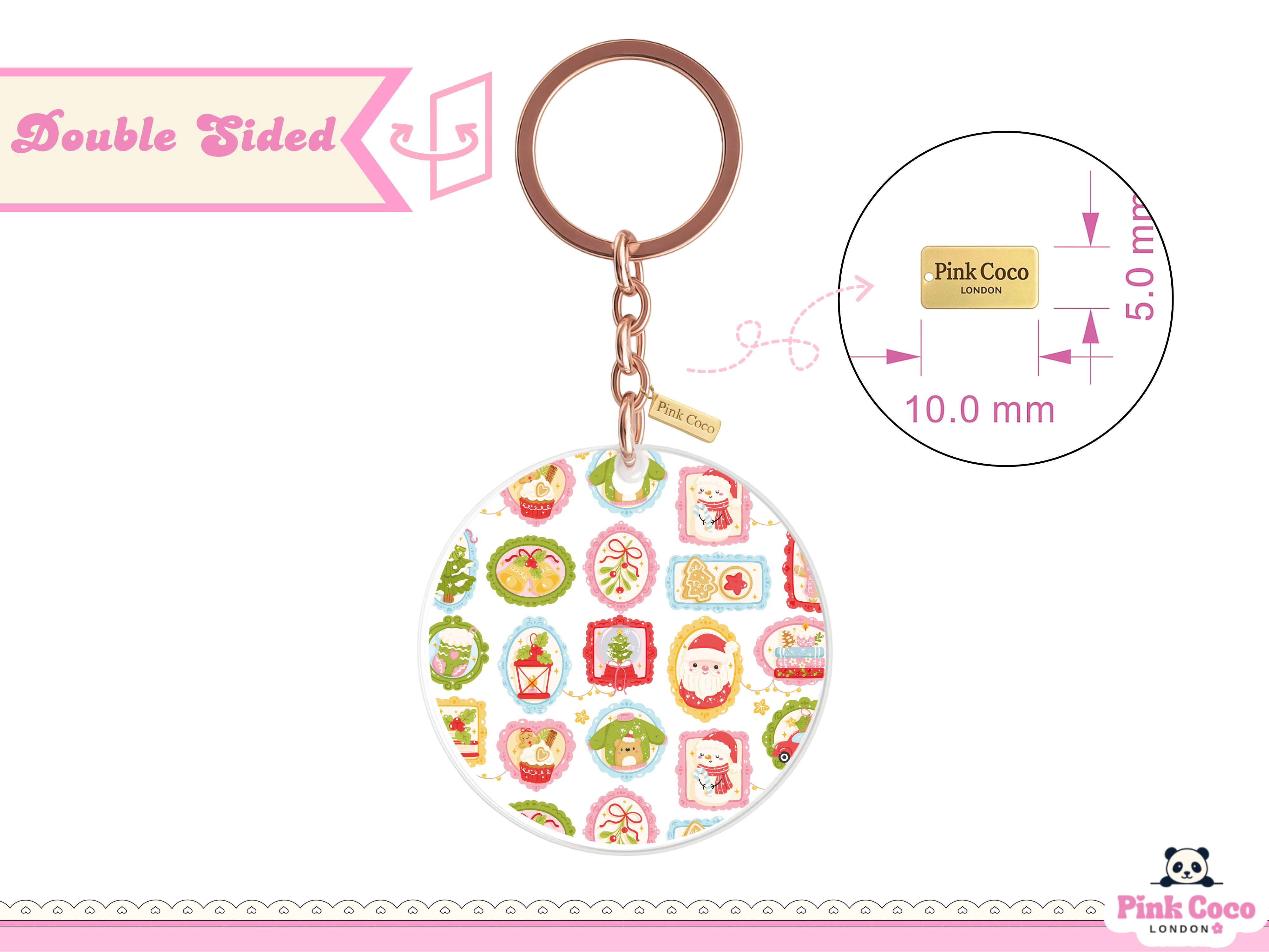 Acrylic Keychain | Christmas 2