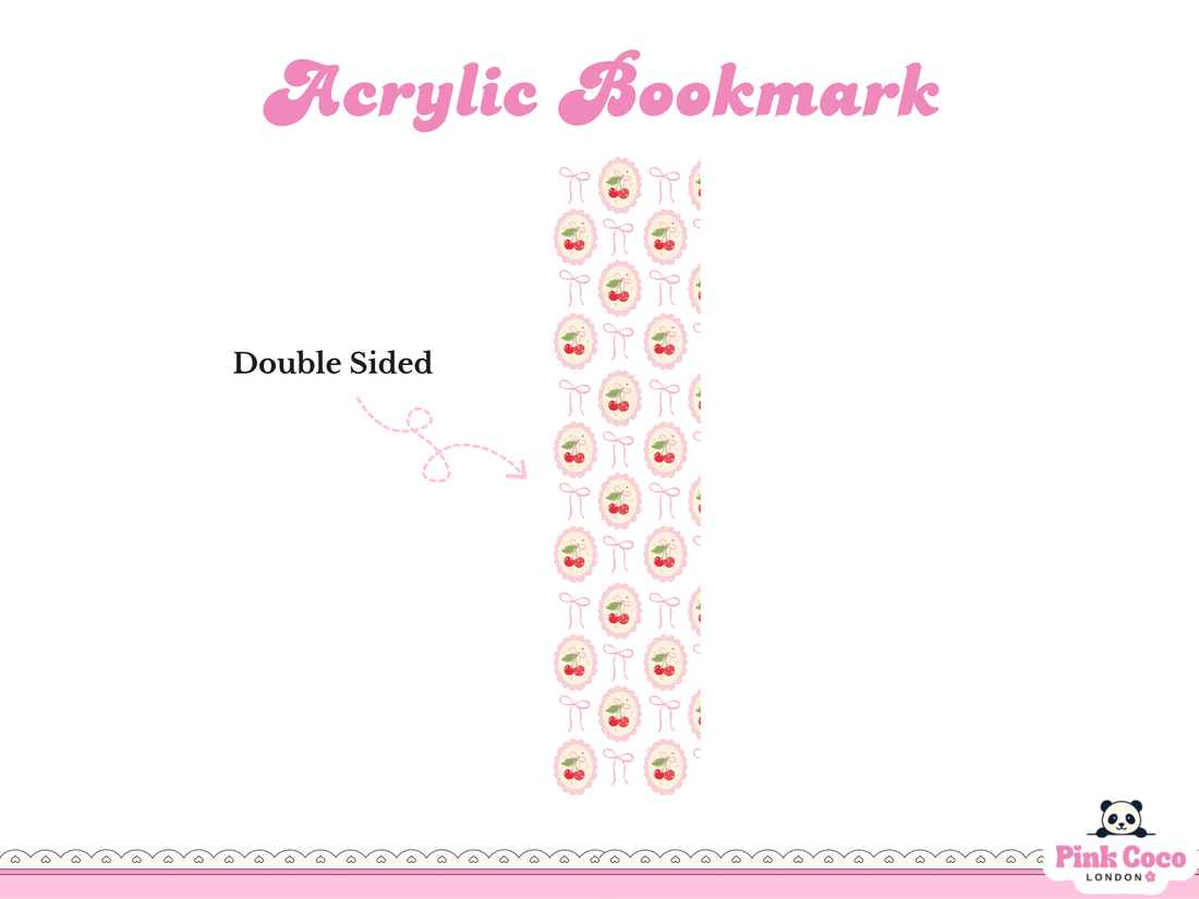 Acrylic Bookmark| Coquette 2