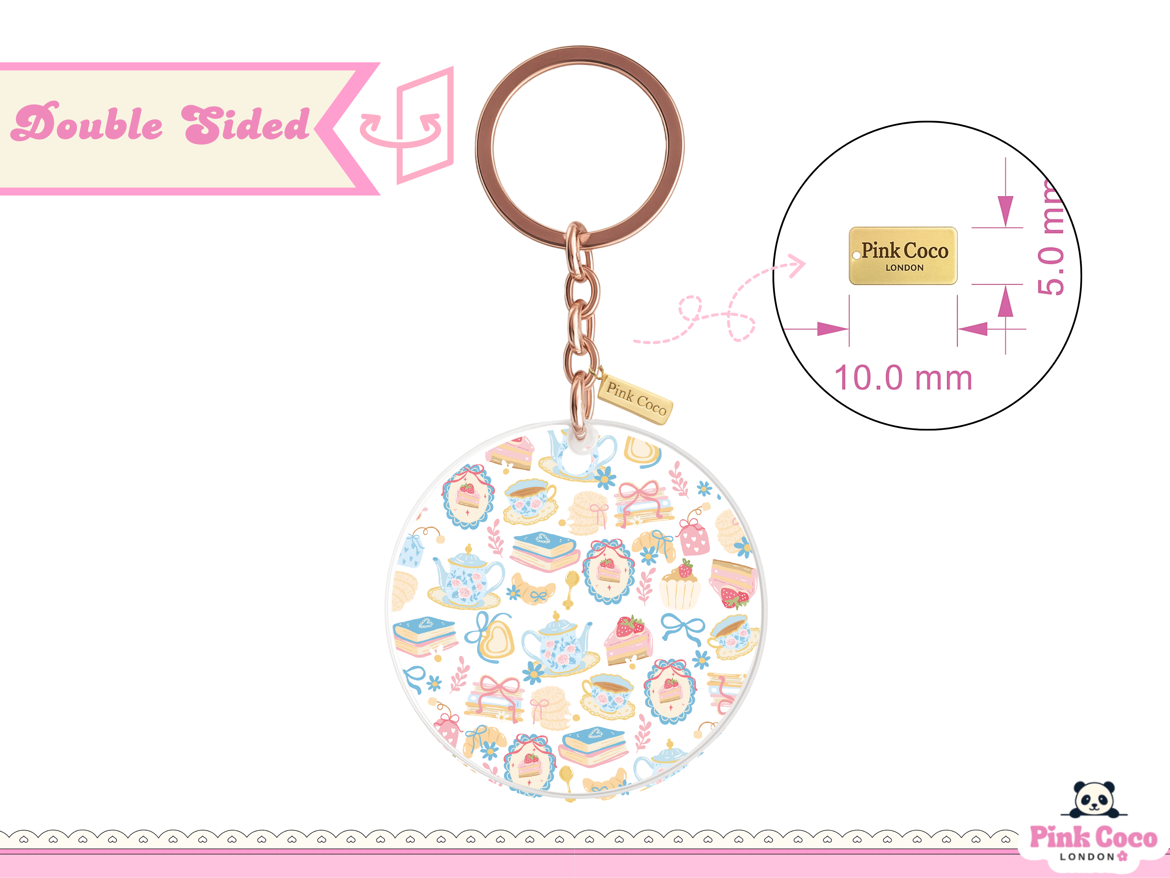 Acrylic Keychain | Coquette Spring