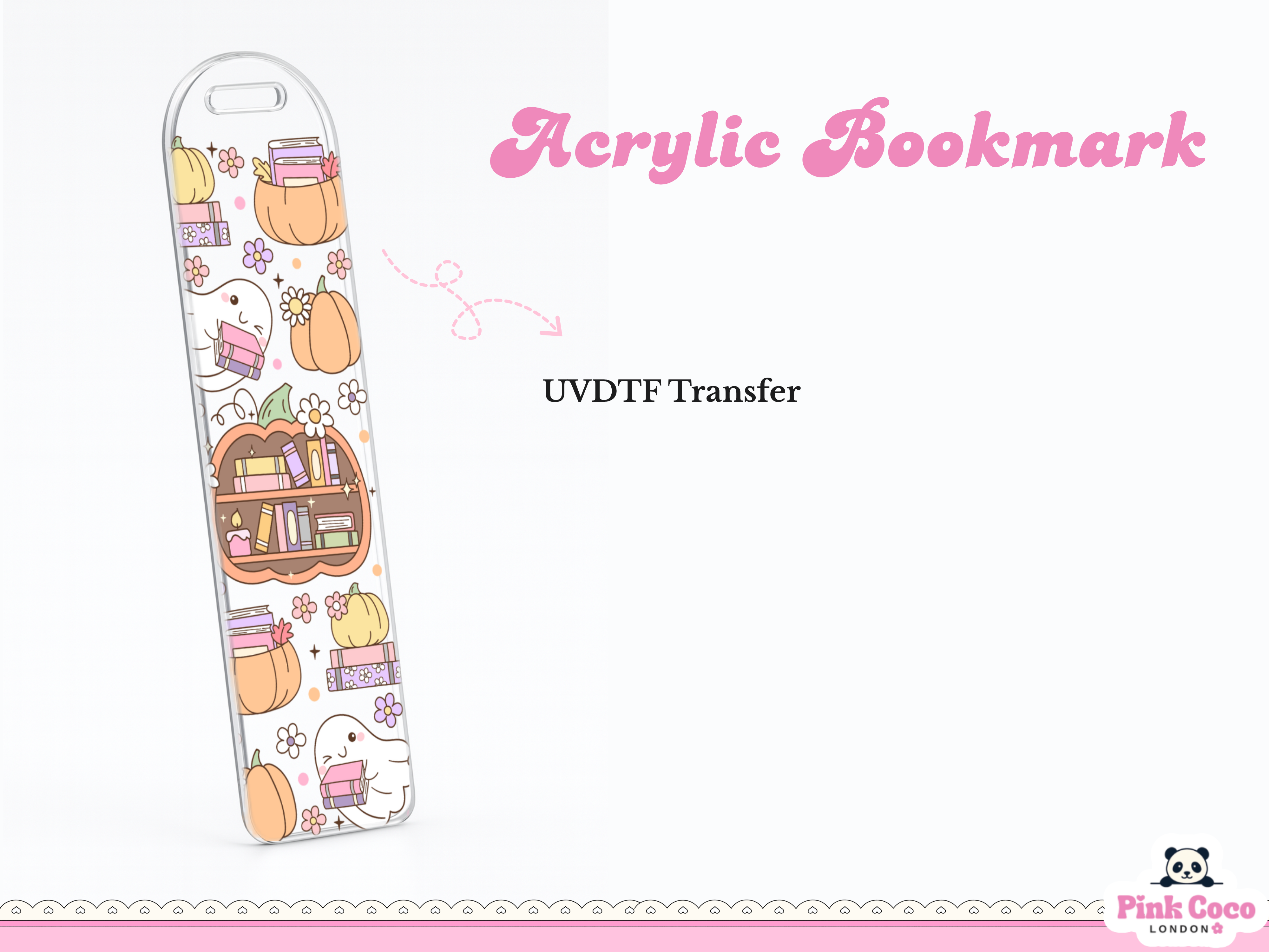 Acrylic Bookmark| Bookish Halloween 2