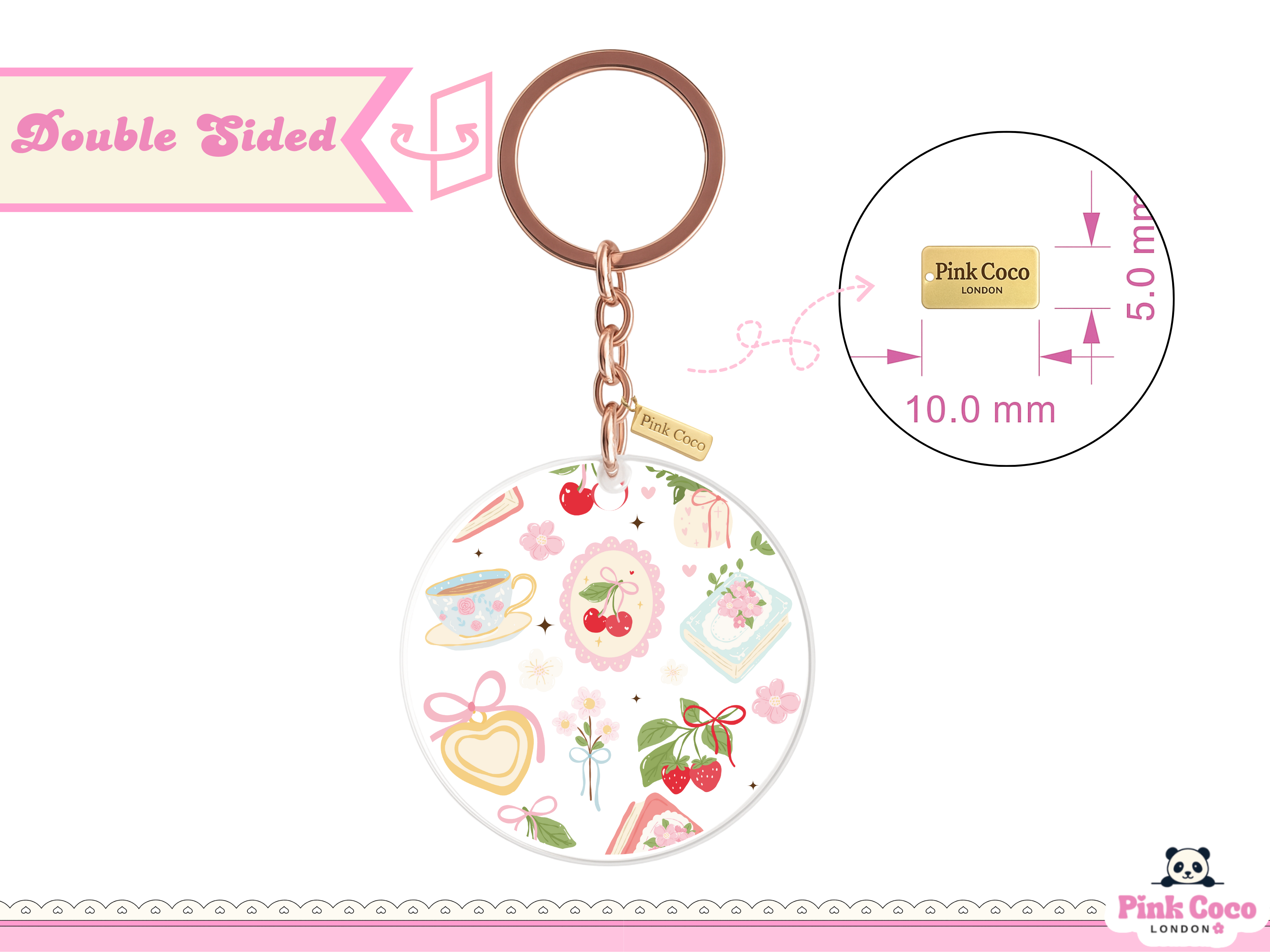 Acrylic Keychain | Coquette 2
