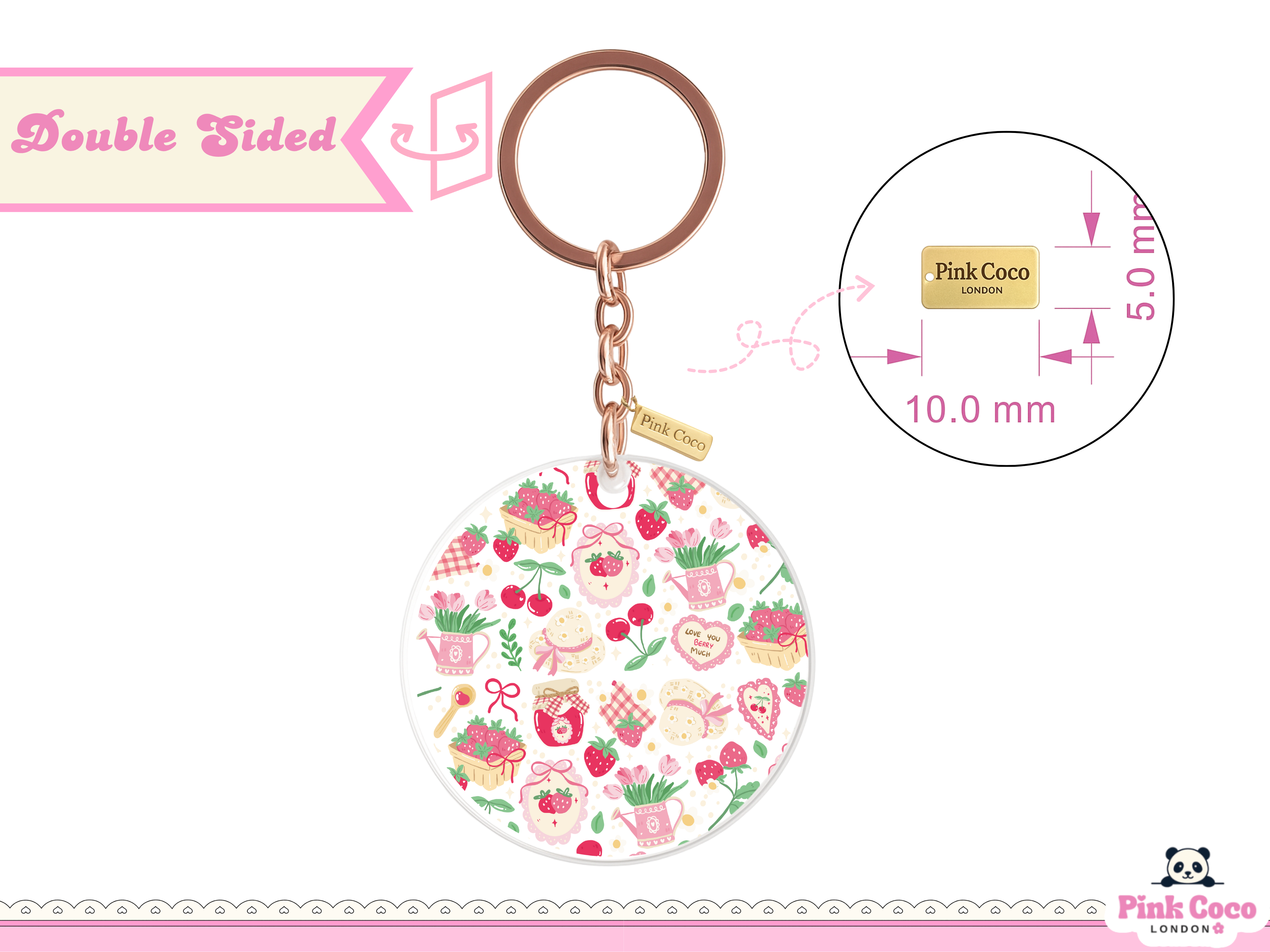 Acrylic Keychain | Coquette