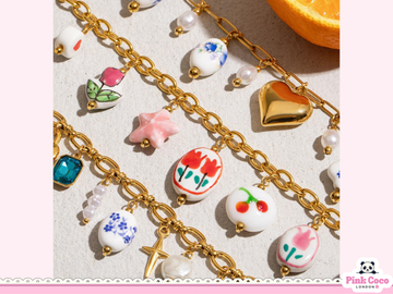 Tiny Treasures Clay Necklace