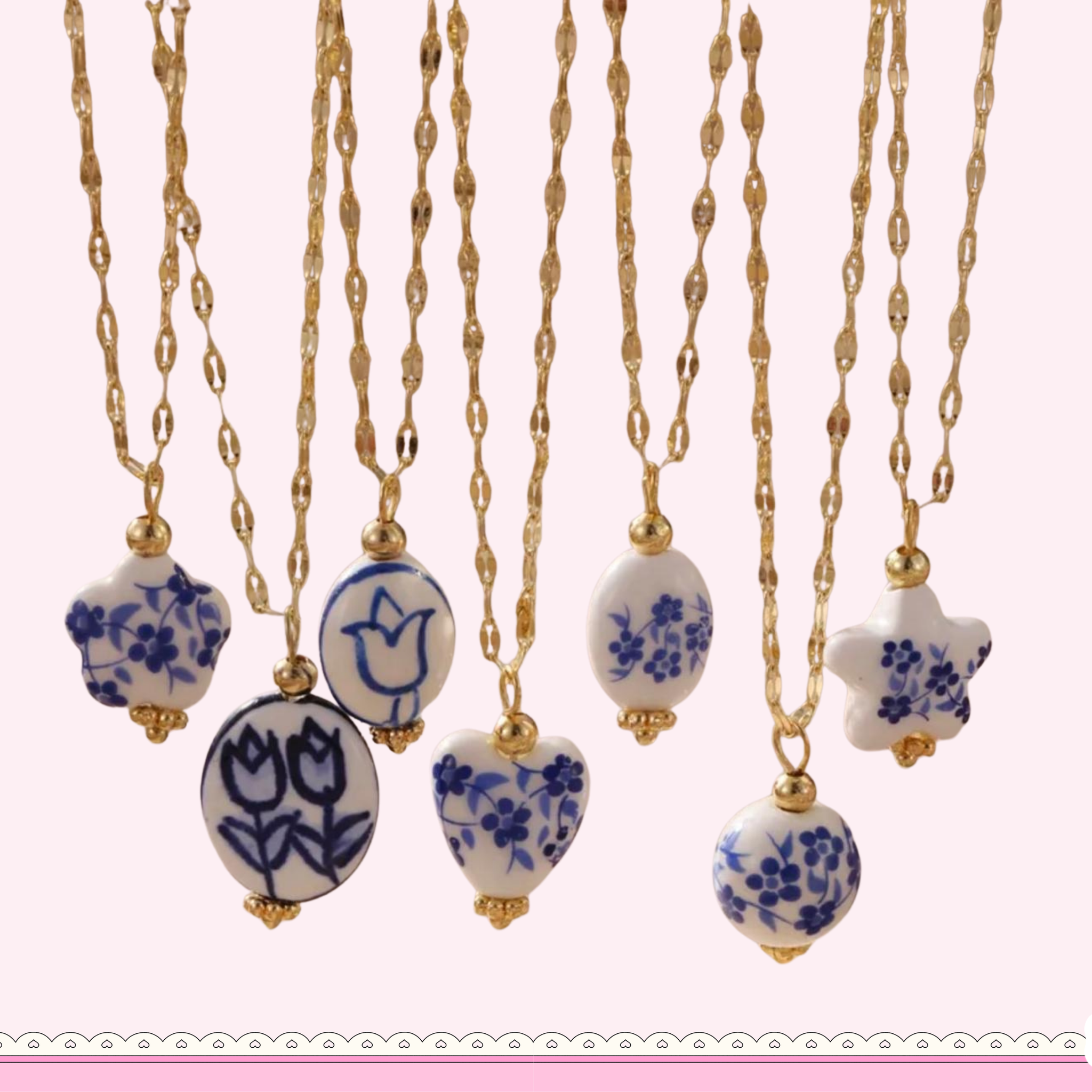 Clay Pendant Necklace