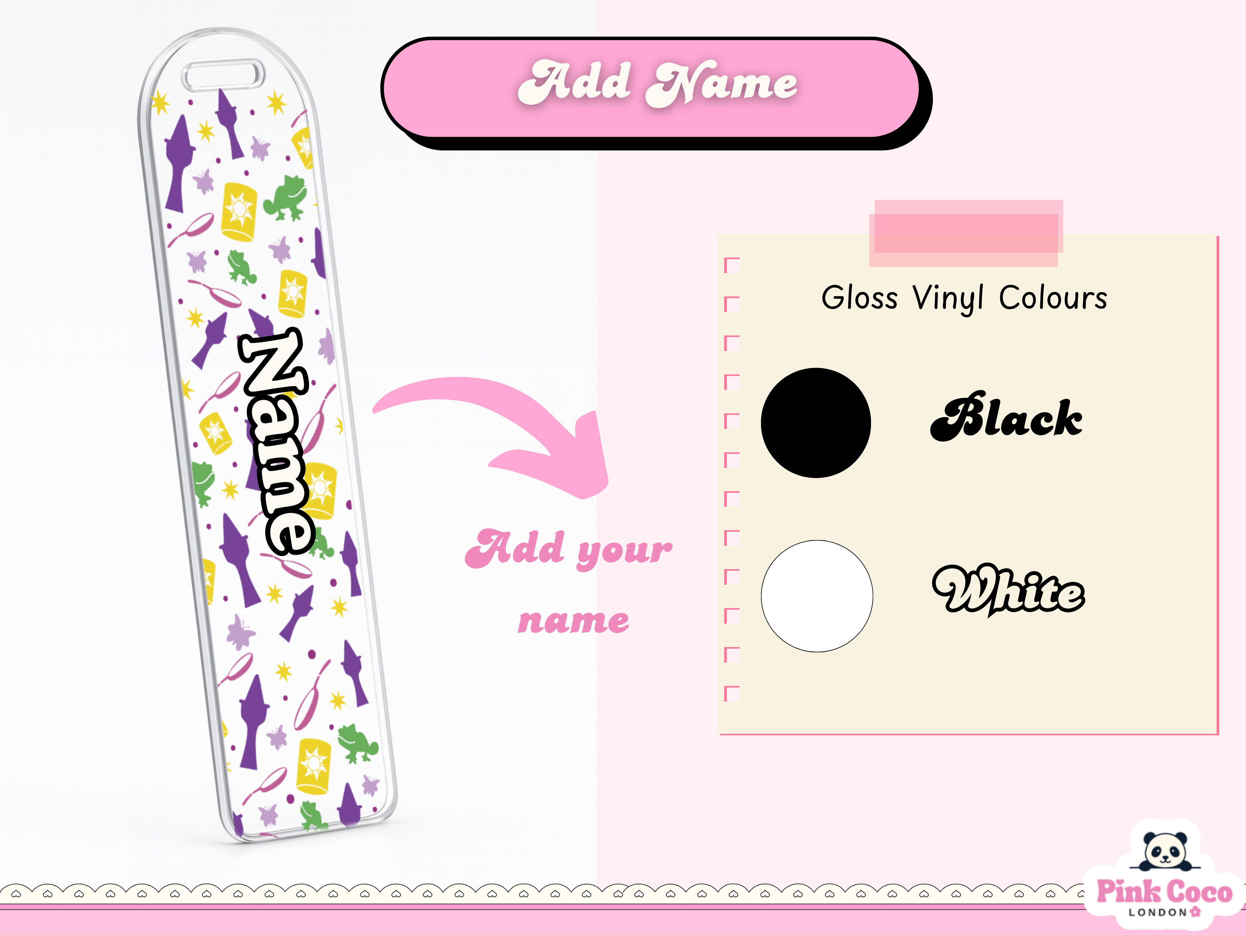 Acrylic Bookmark| Chameleon and Tower