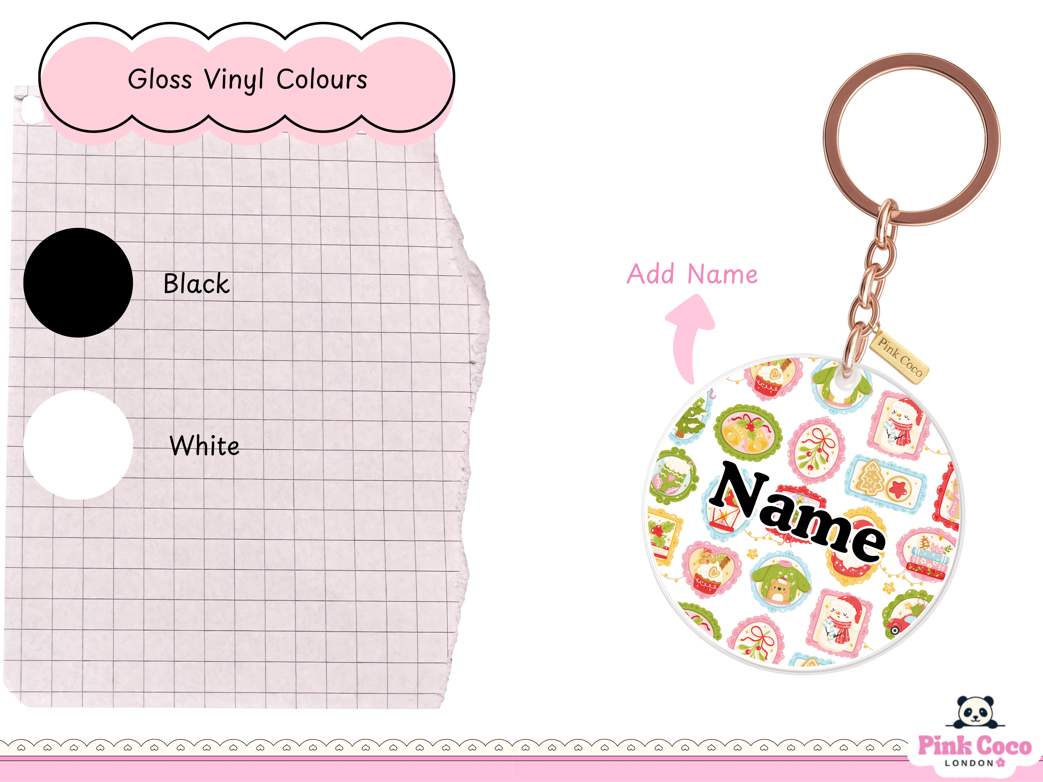 Acrylic Keychain | Christmas 2