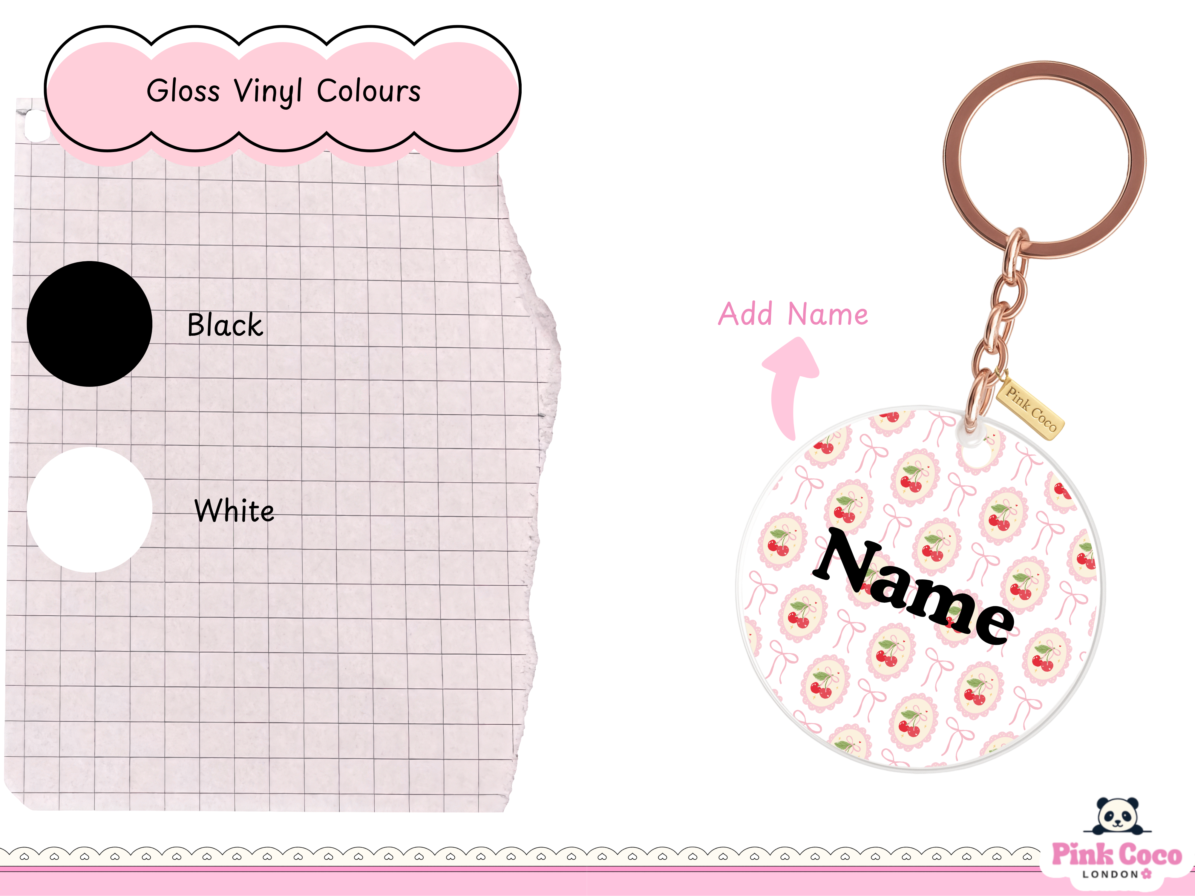 Acrylic Keychain | Coquette 4