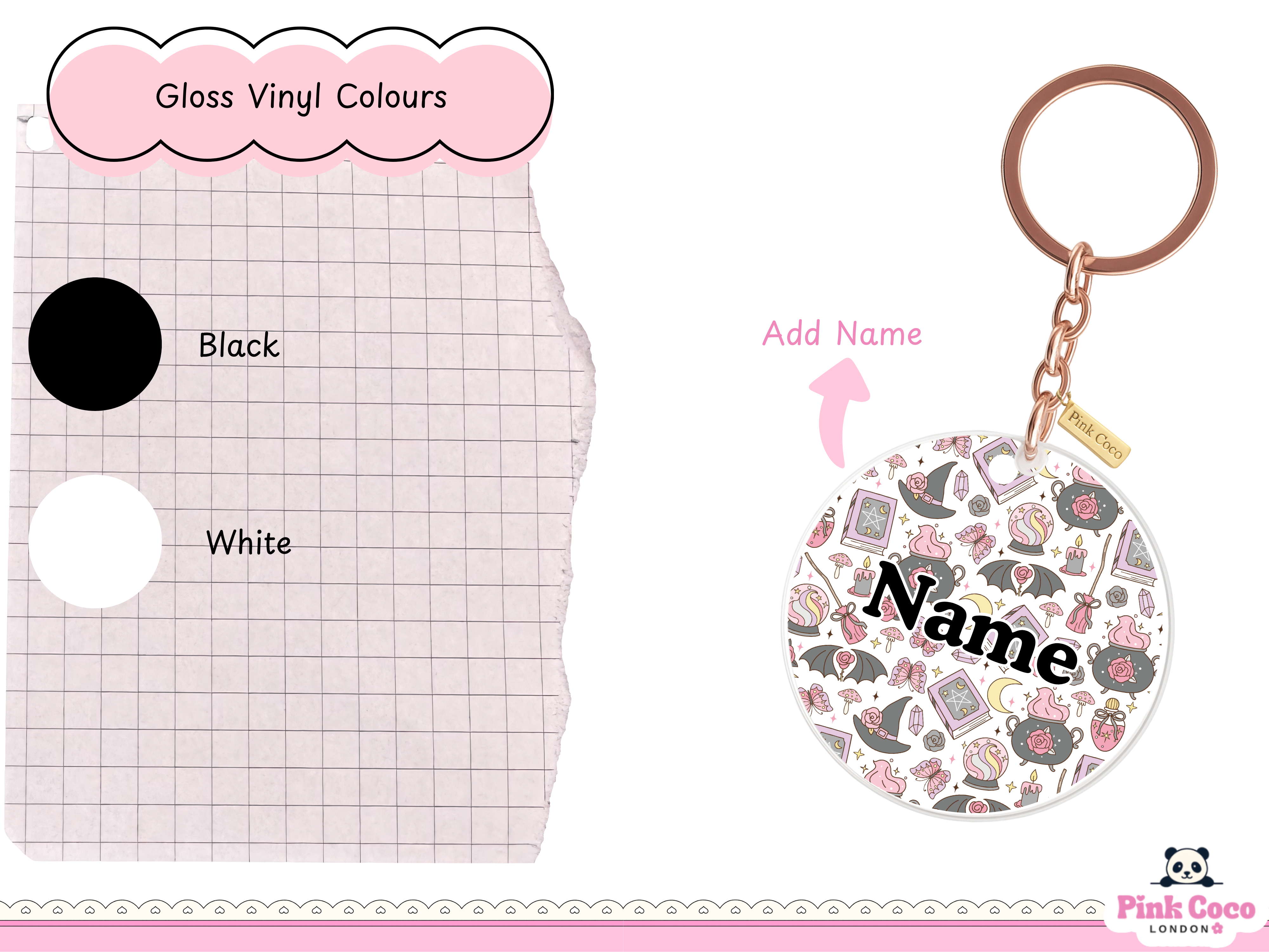 Acrylic Keychain | Witchcraft