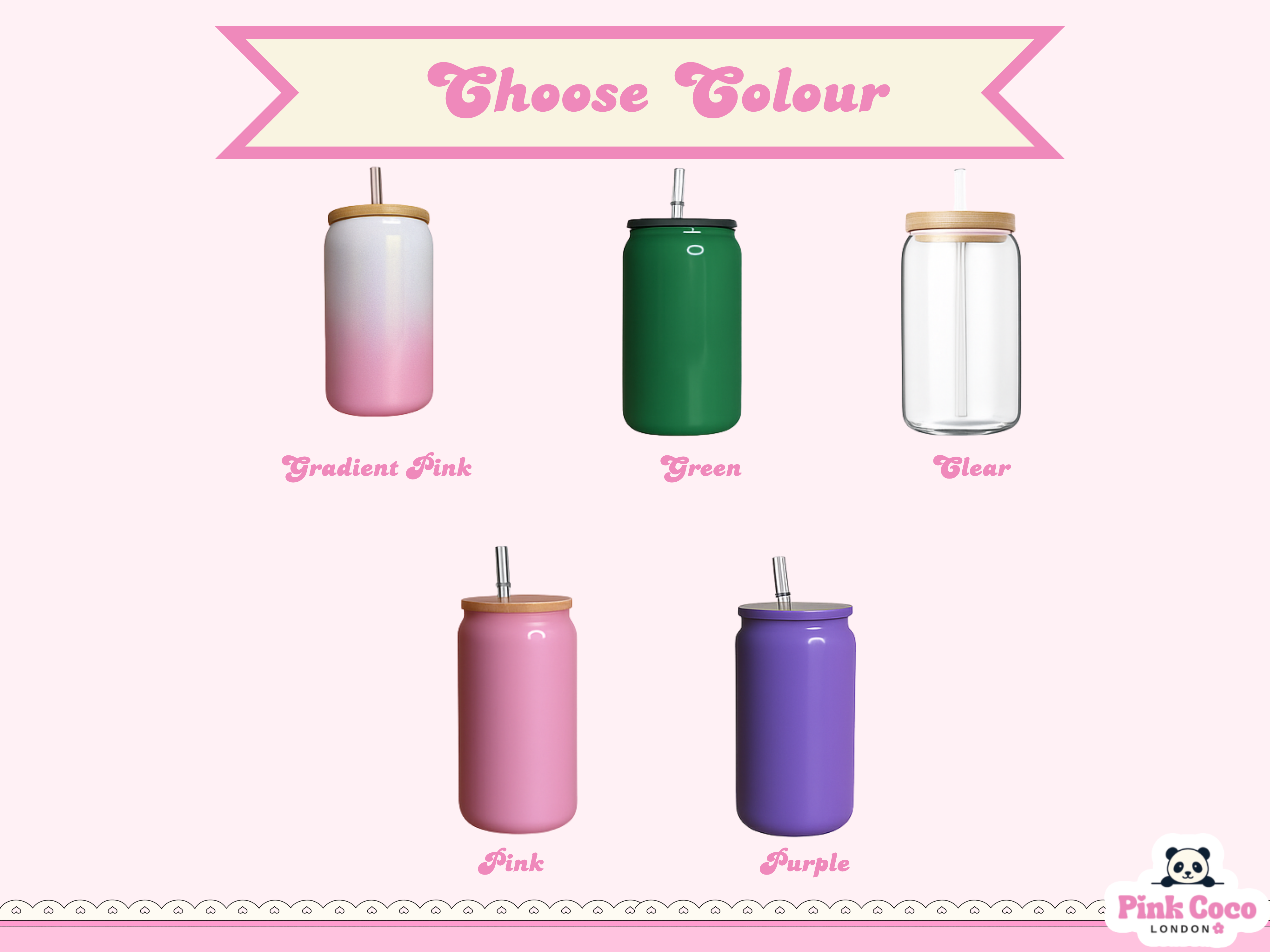 16oz Libbey Glass Can| UV DTF Double Sided| Cozy Fall