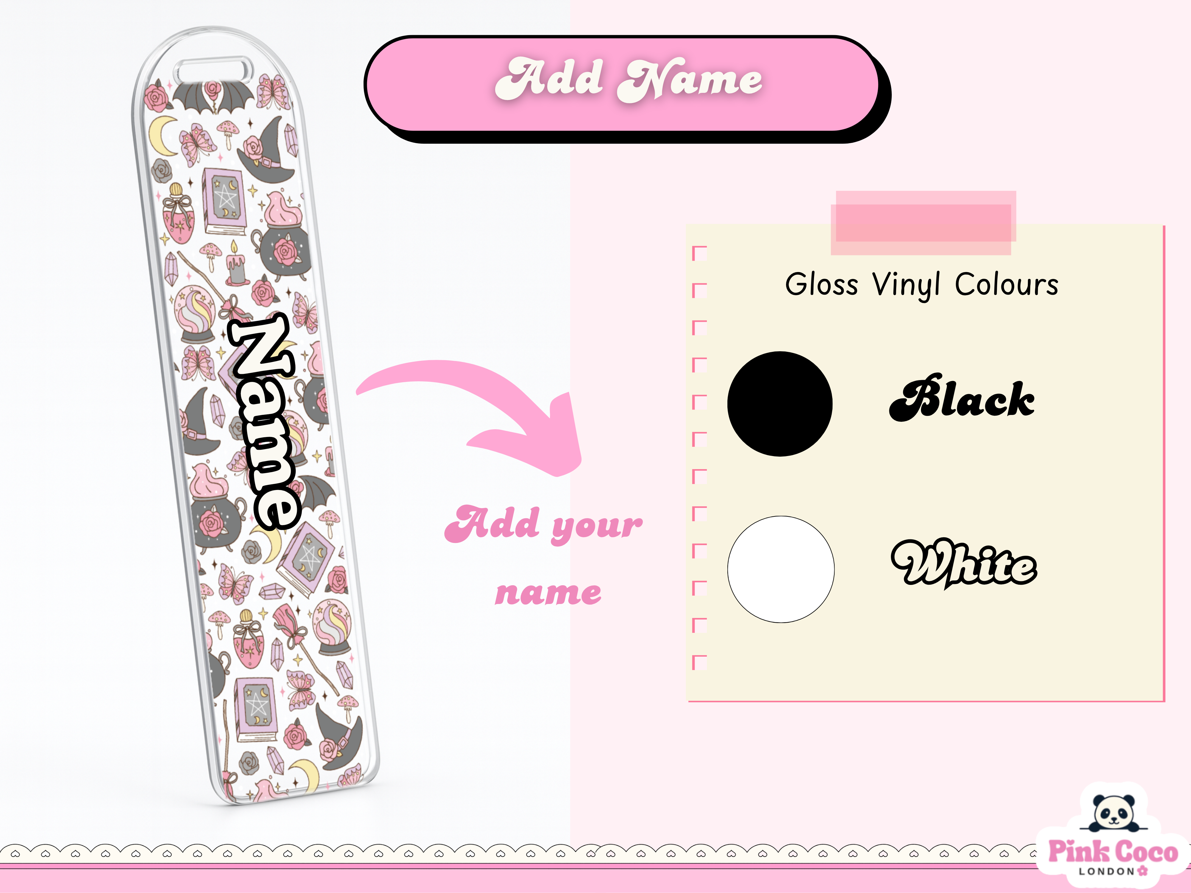 Acrylic Bookmark| Witchcraft