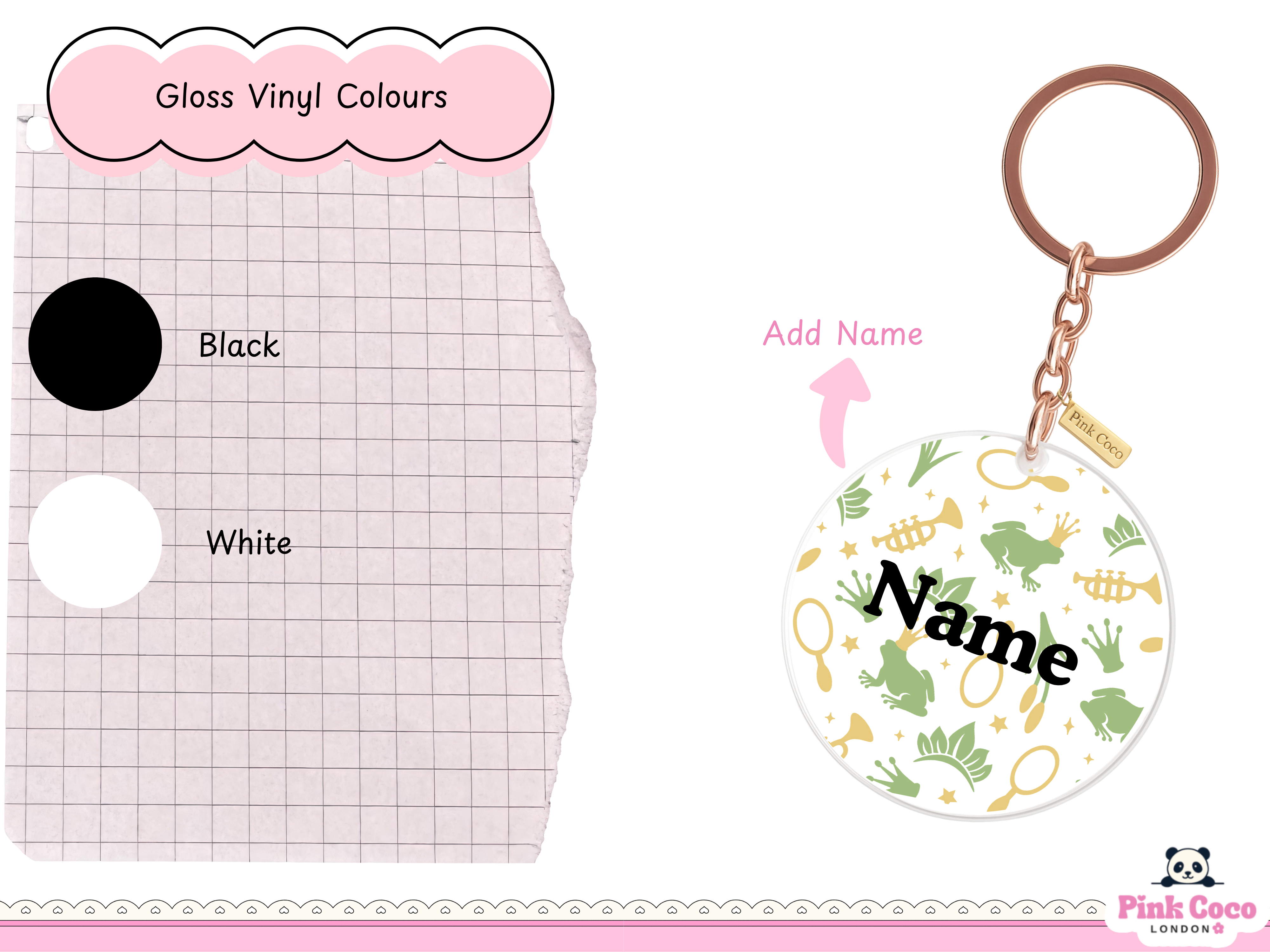 Acrylic Keychain | Frog Princess