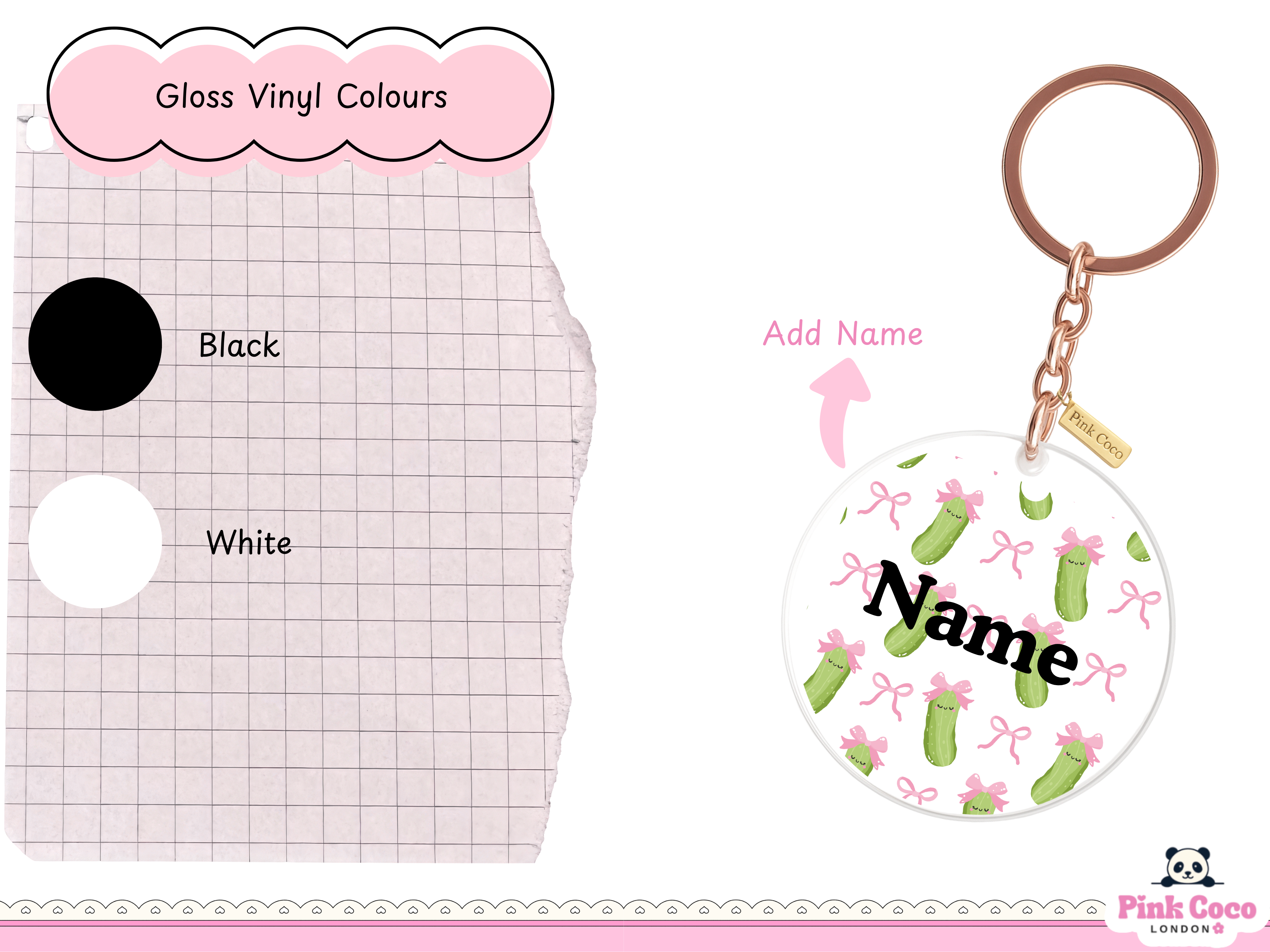 Acrylic Keychain | Cute Pickle