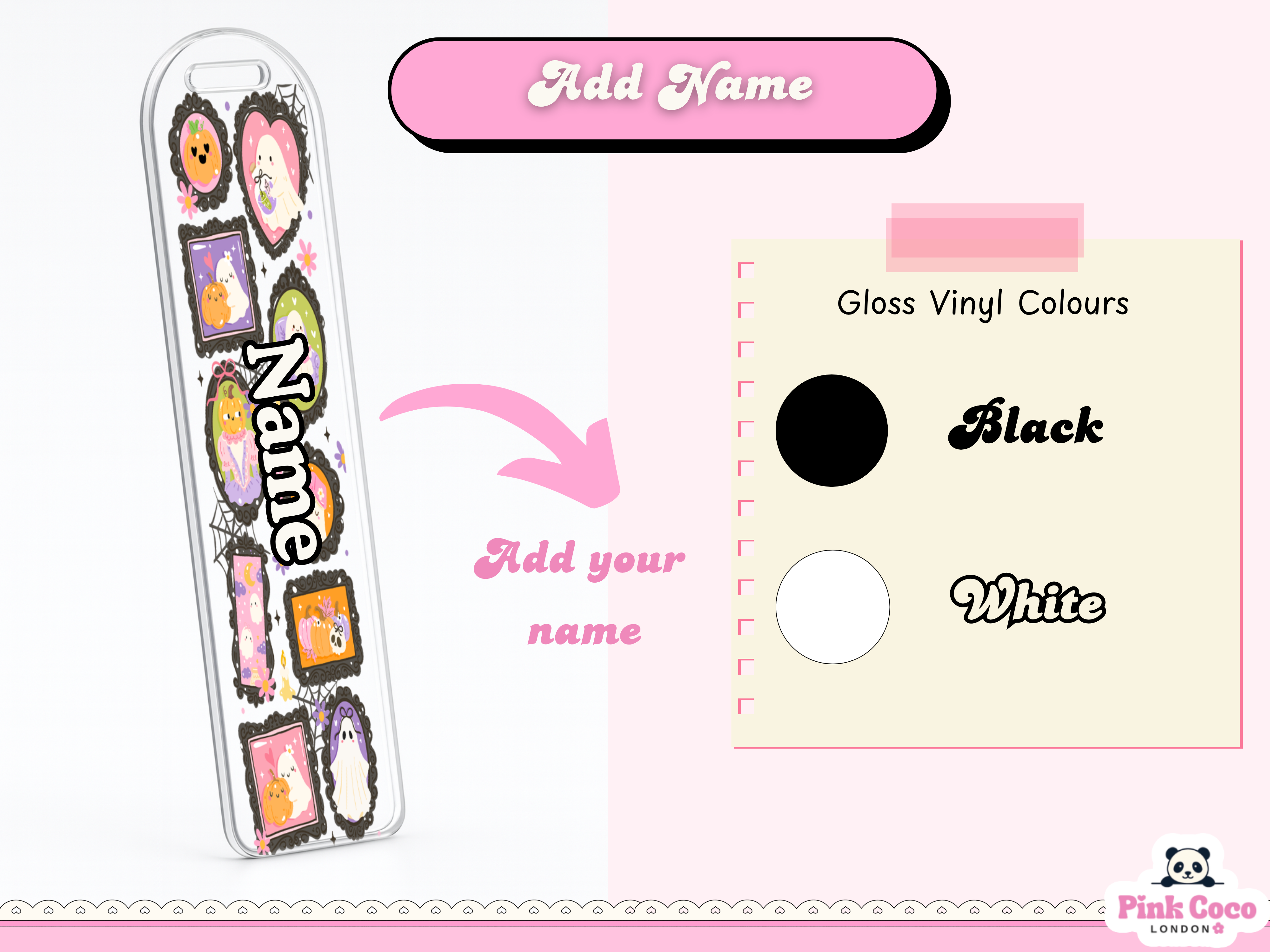 Acrylic Bookmark| Halloween 1