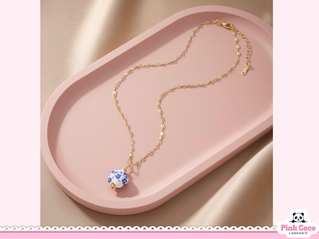 Clay Pendant Necklace