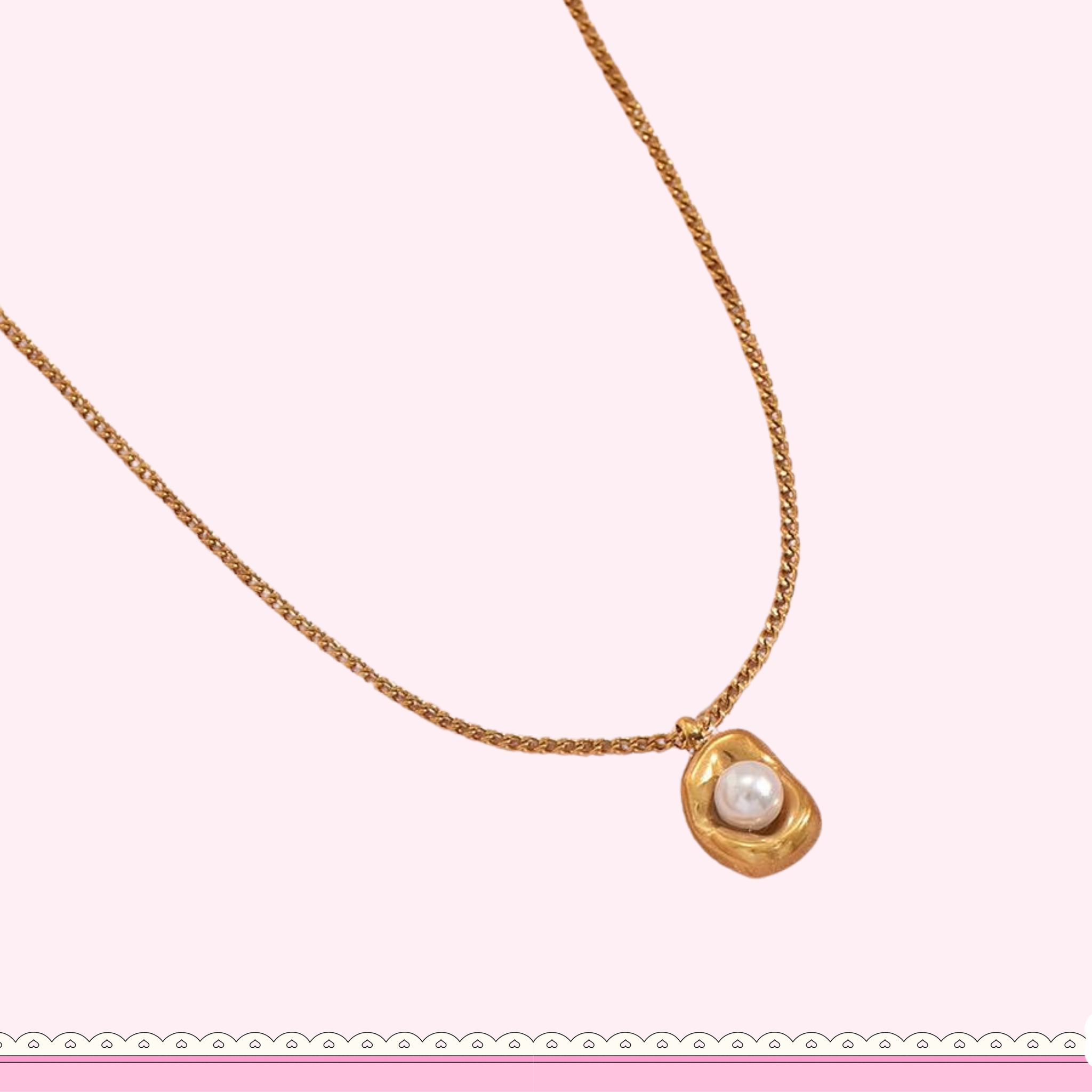 Delicate Pearl Necklace