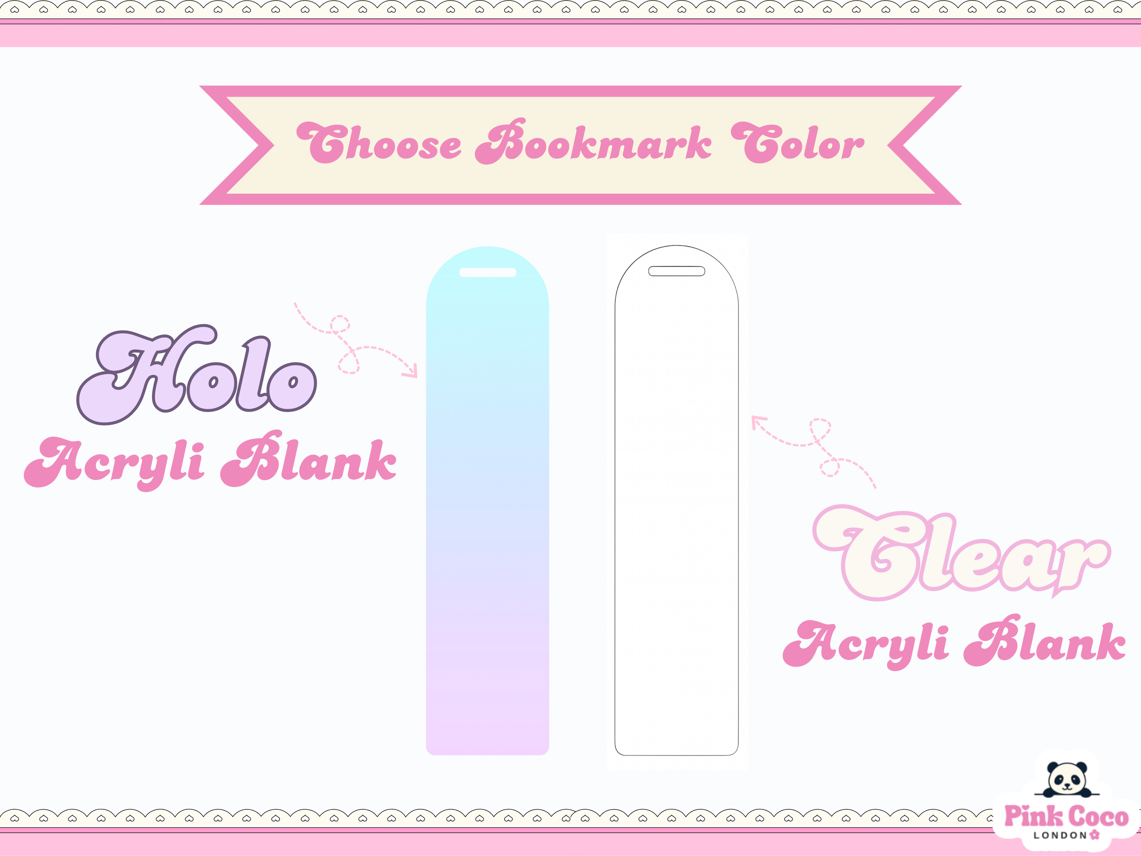 Acrylic Bookmark| Coquette 2