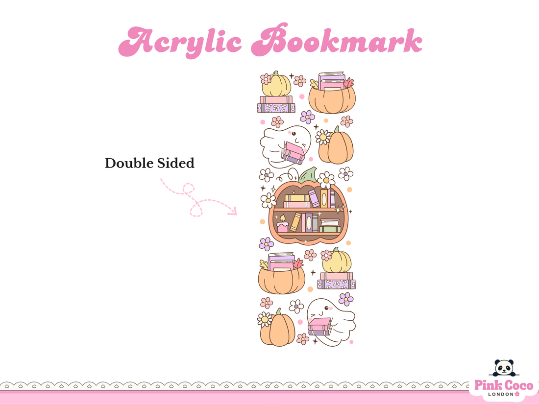 Acrylic Bookmark| Bookish Halloween 2