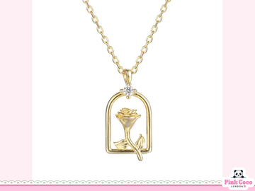 Enchanted Rose Necklace