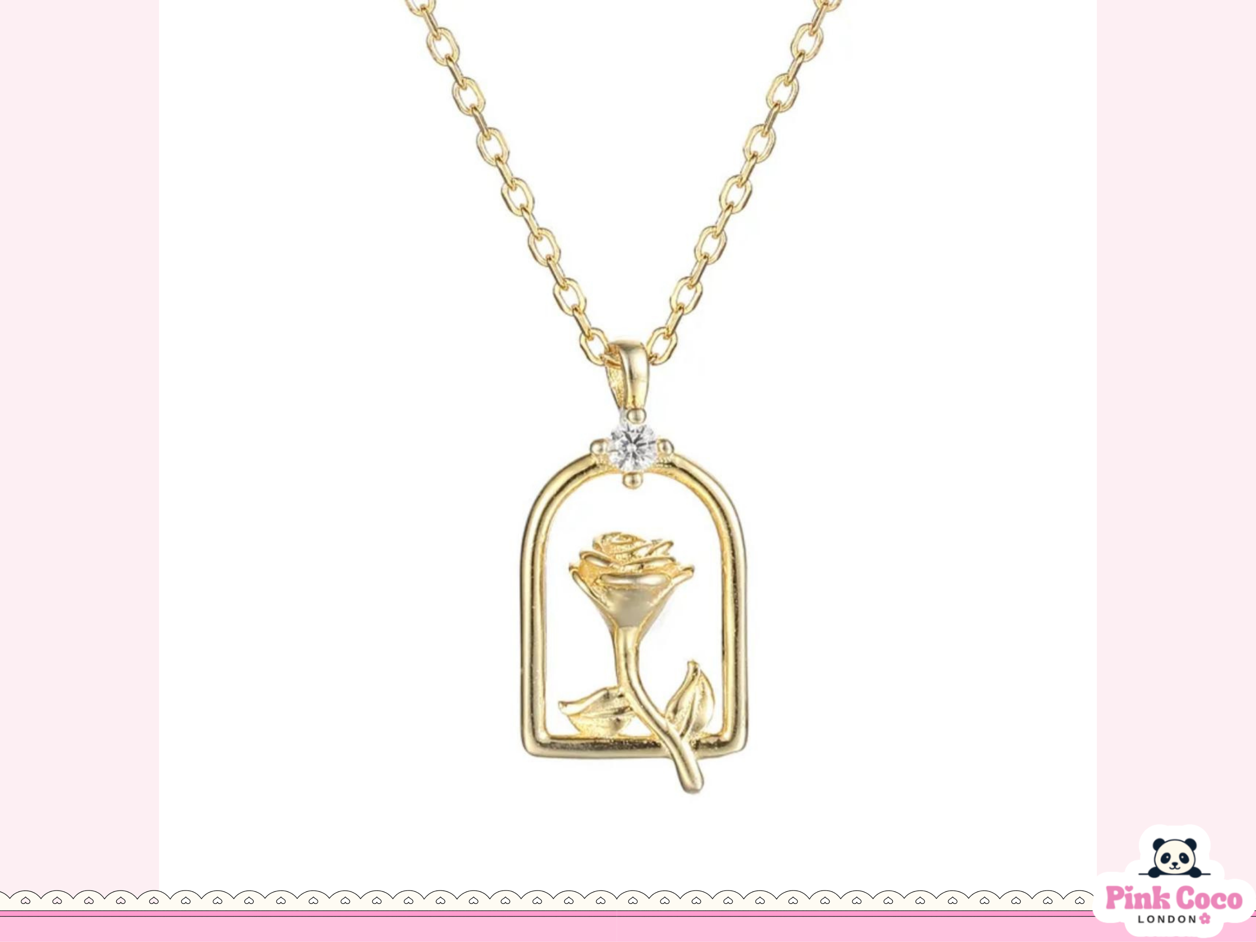 Enchanted Rose Necklace