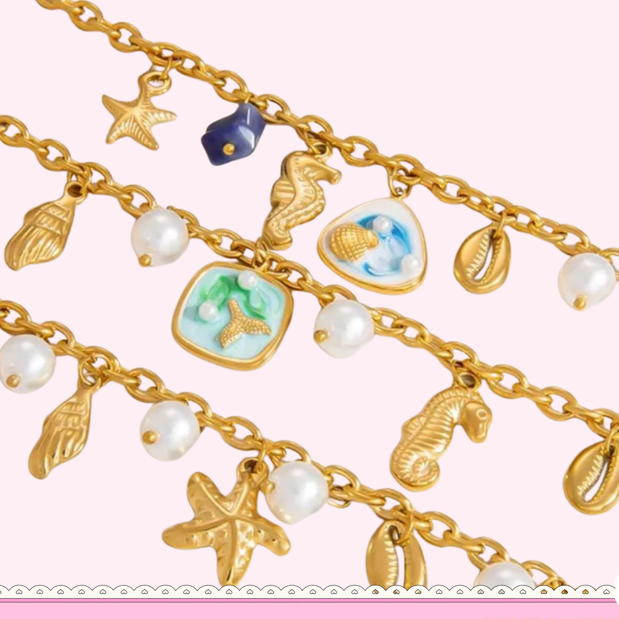 Sea Dream Charm Bracelet