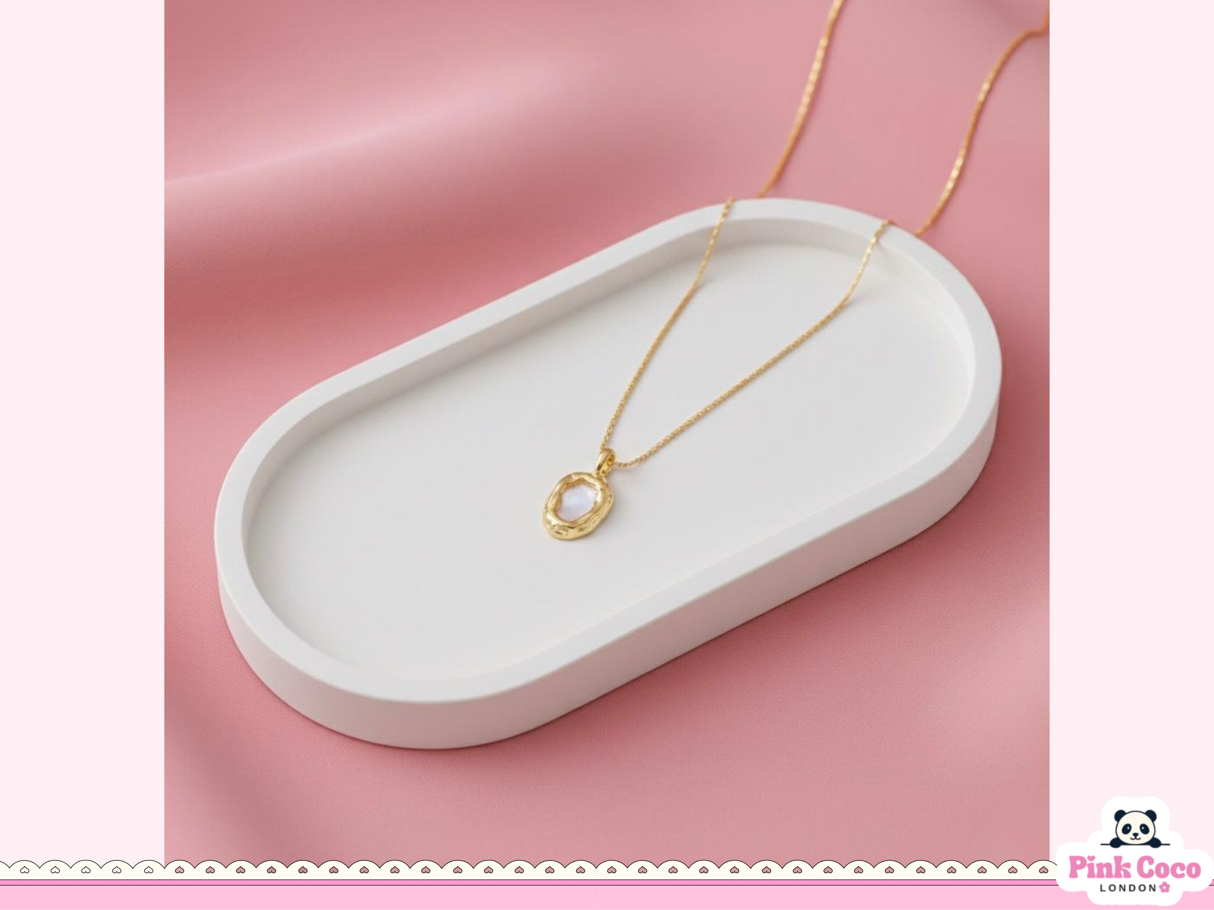 Golden Shell Necklace