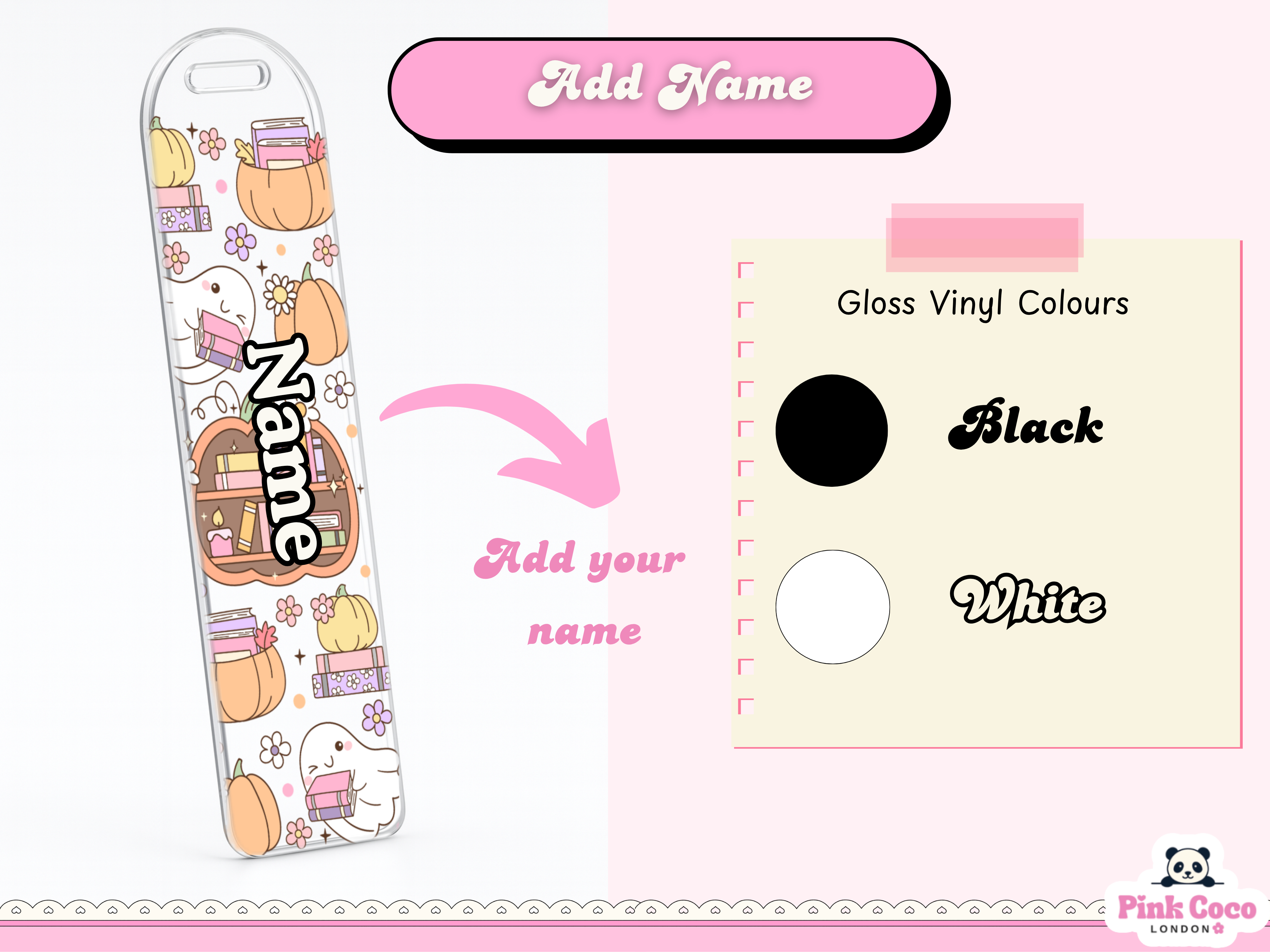 Acrylic Bookmark| Bookish Halloween 2