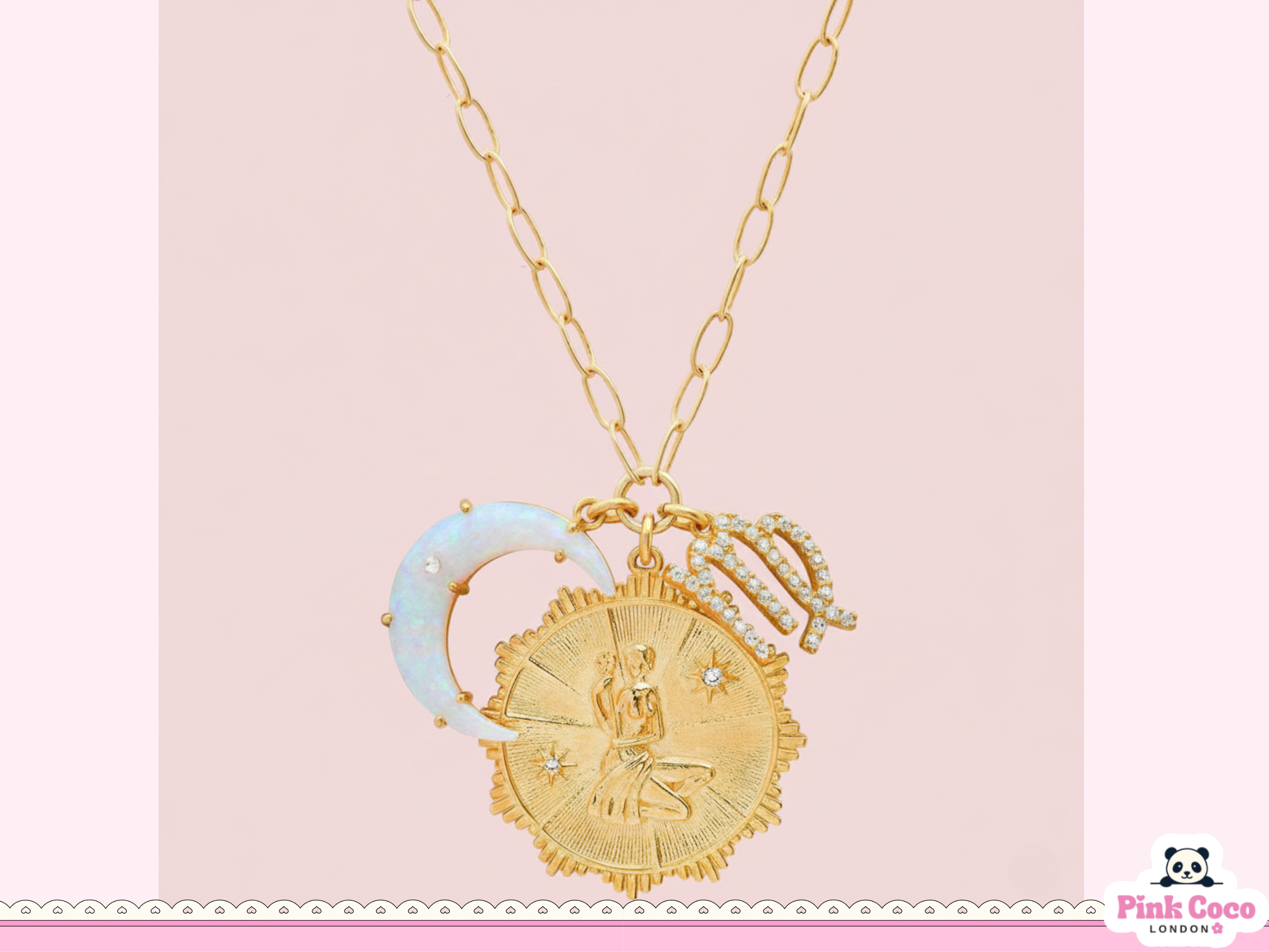 Opal Pendant Necklace