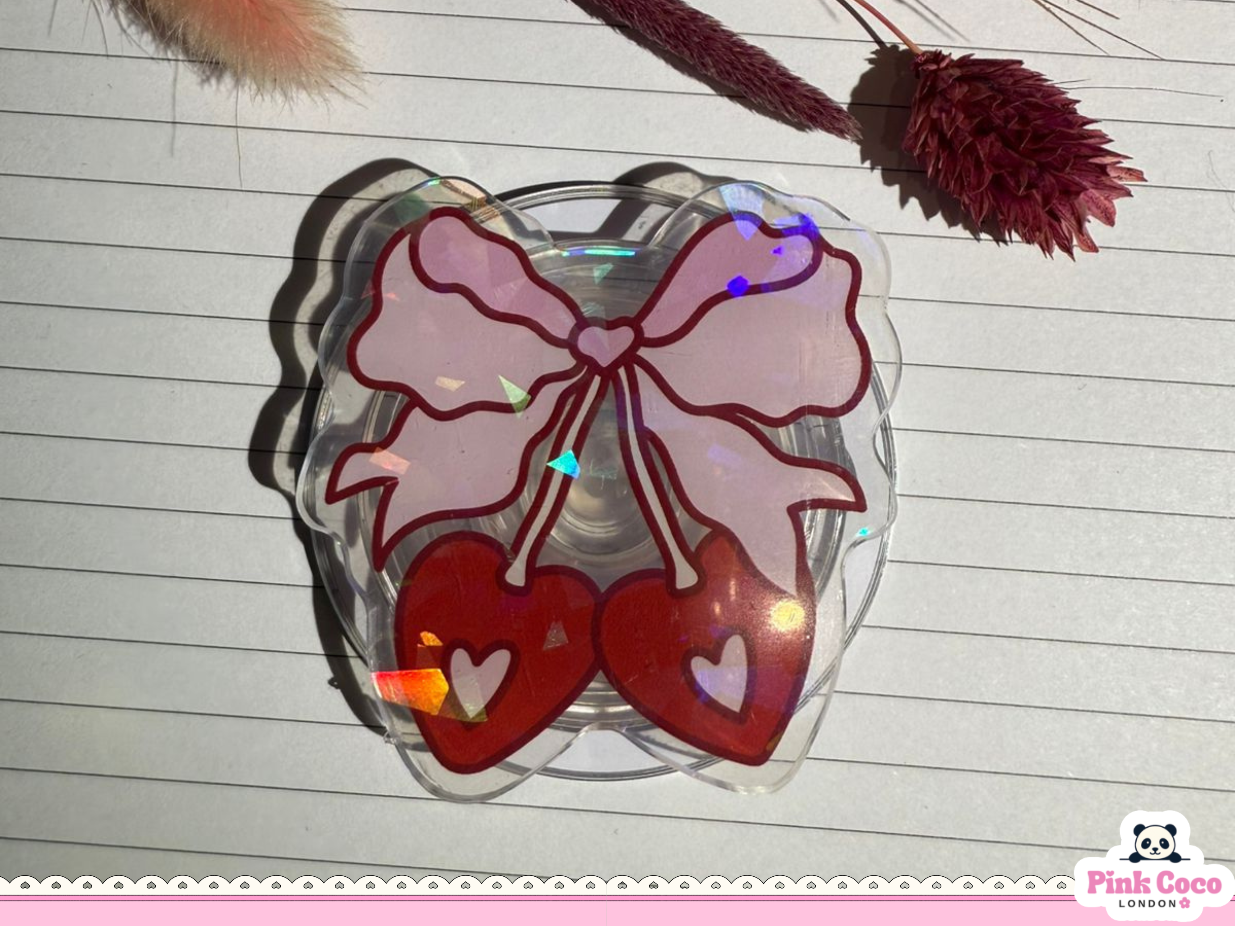 Pop grip- Cherry