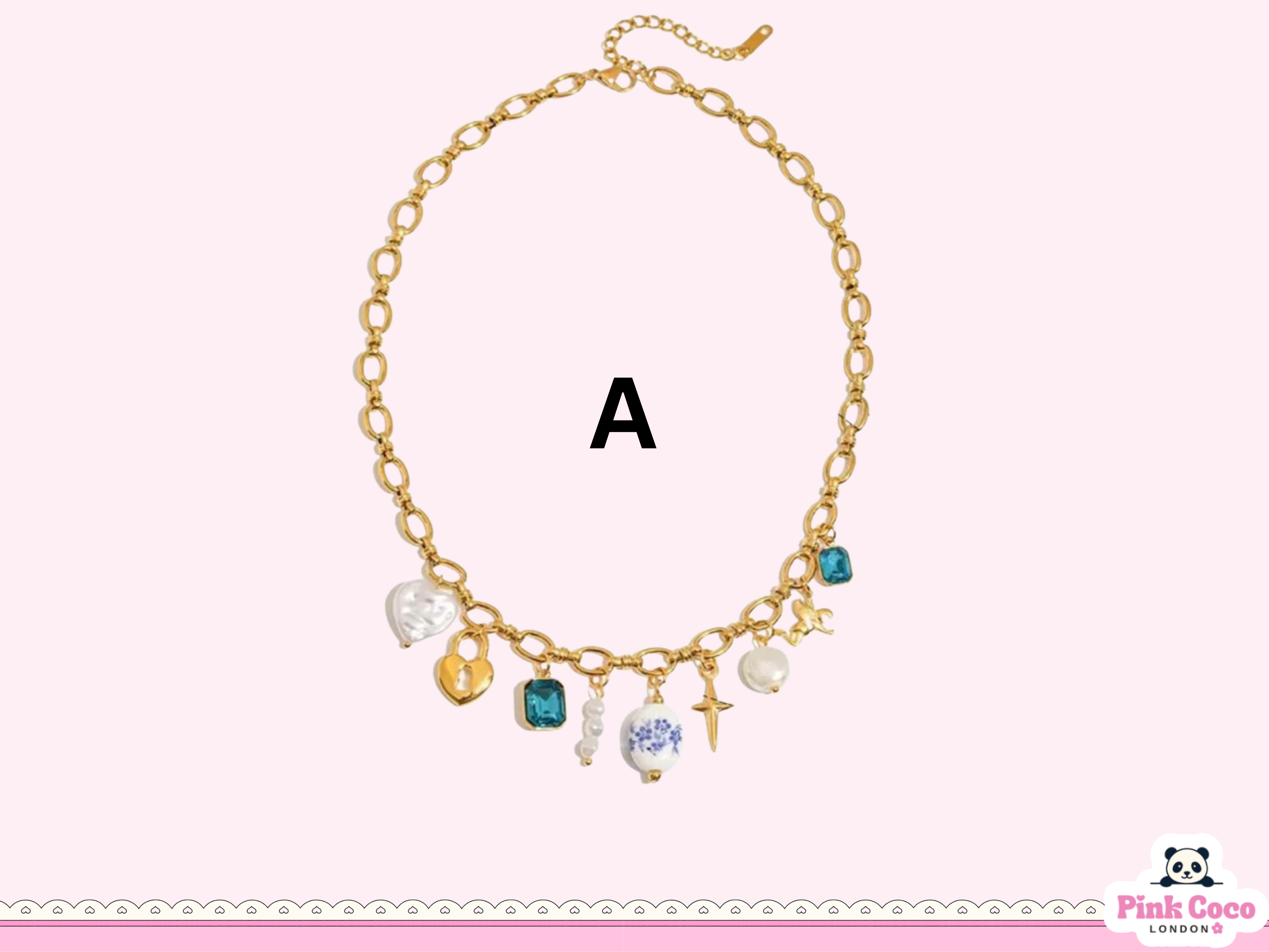 Tiny Treasures Clay Necklace